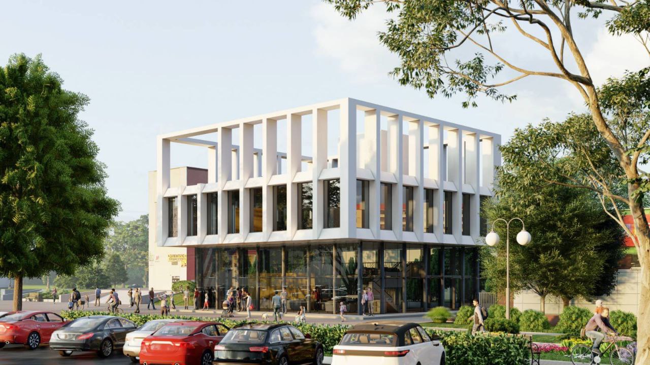 Реконструкция торгового павильона